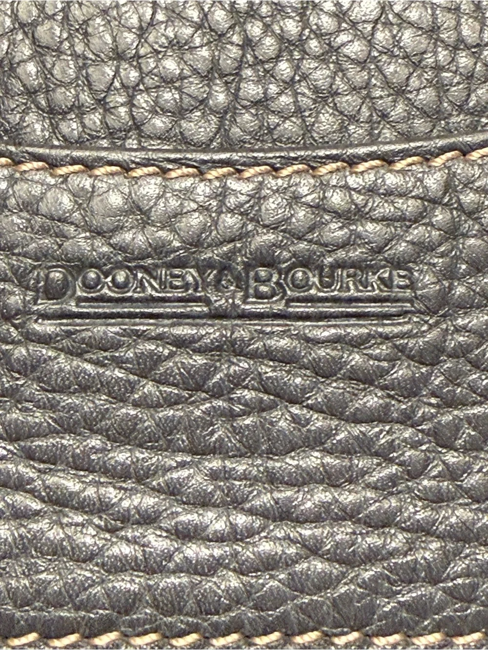 Never Used  Vintage Gray Dooney & Bourke Card/ID  case